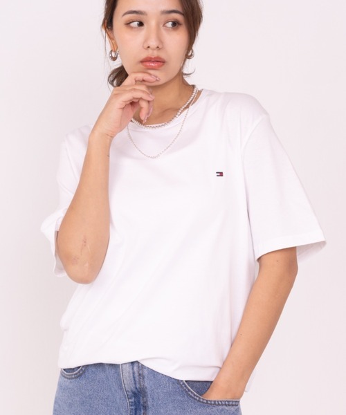 セール】【TOMMY HILFIGER/トミーヒルフィガー】Core Flag Tee