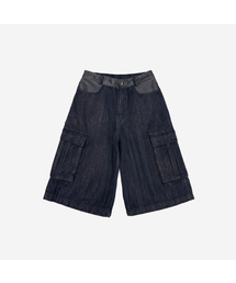 BLR（ビーエルアール）の「Utility Leather-Trim Bermuda Pants（その他パンツ）」