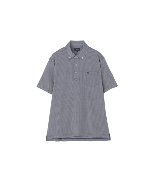 McGREGOR（マックレガー）の「ニットサッカーポロ（ポロシャツ・メンズ・ブルー/チャコール/ネイビー・L/M/XL）」の17枚目の写真