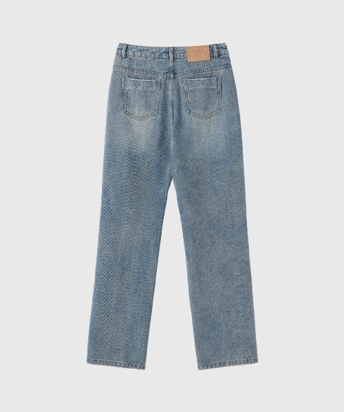 GENERAL IDEA(ジェネラルアイデア)の「【GENERAL IDEA】ウォッシュストレートデニムパンツ / WASHING STRAIGHT DENIM PANTS(デニムパンツ・レディース・ブルー/ライトブルー・S/M/L)」の9枚目の写真