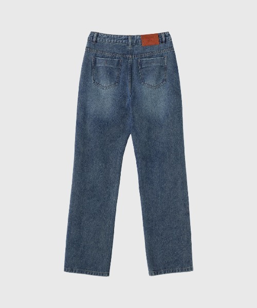 GENERAL IDEA(ジェネラルアイデア)の「【GENERAL IDEA】ウォッシュストレートデニムパンツ / WASHING STRAIGHT DENIM PANTS(デニムパンツ・レディース・ブルー/ライトブルー・S/M/L)」の16枚目の写真