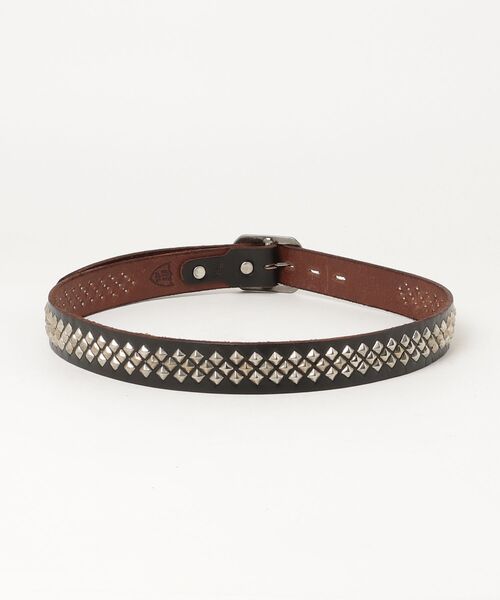 HTC（エイチティーシー）の「HTC / エイチティーシー：別注 HTC Belt PYRAMID 1.25 for ARKnets：ONLYARK-9-2516[AST]（ベルト・メンズ・ブラック・34inch）」の2枚目の写真