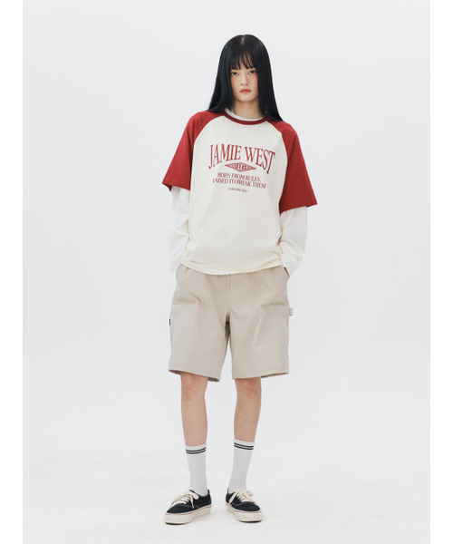 JAMIE WEST(ジェイミーウエスト)の「レトロレタリングレギュラーレグランTシャツ(バーガンディ)(Tシャツ/カットソー・レディース・その他・X-LARGE/MEDIUM/LARGE)」の8枚目の写真