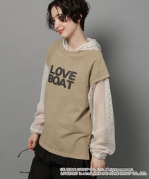 niko and... | 【LOVEBOAT(ラブボート)】コラボスプレーTシャツ(Tシャツ/カットソー)