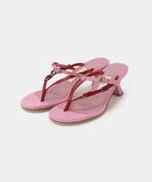 miista（ミスタ）の「Miista/ミスタ Abisai Red Mini Buckled Sandals（サンダル）」