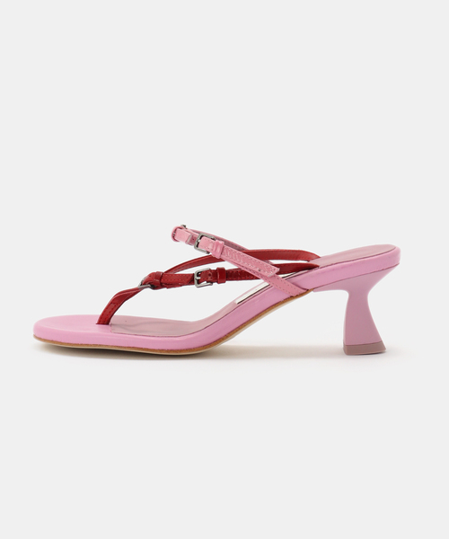 miista（ミスタ）の「Miista/ミスタ Abisai Red Mini Buckled Sandals（サンダル・レディース・レッド・37）」の11枚目の写真
