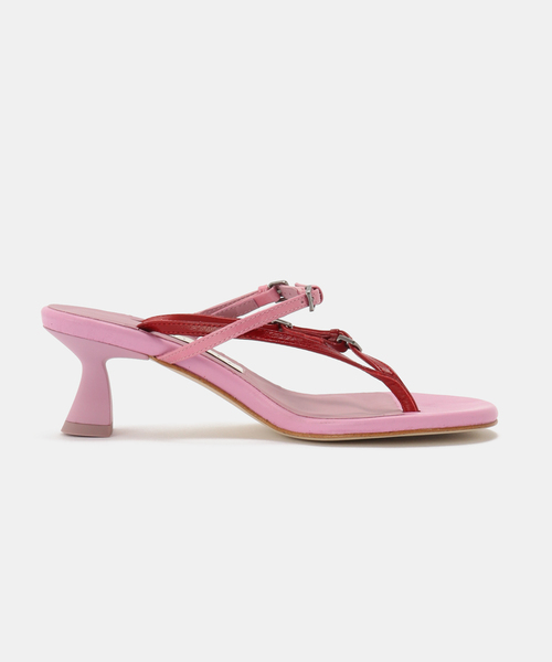 miista（ミスタ）の「Miista/ミスタ Abisai Red Mini Buckled Sandals（サンダル・レディース・レッド・37）」の9枚目の写真