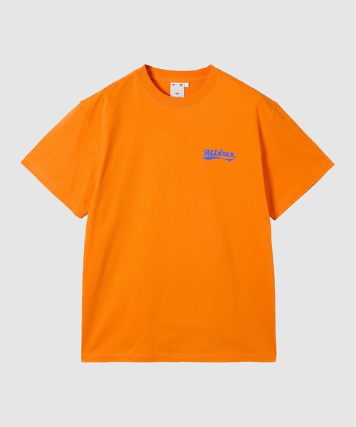 X-girl SPORTS(エックスガールスポーツ)の「ALB L WE FAN GOODS S/S TEE/アルビレックス新潟レディース(Tシャツ/カットソー・メンズ・ホワイト/オレンジ・MEDIUM/LARGE/SMALL/X-LARGE)」の2枚目の写真