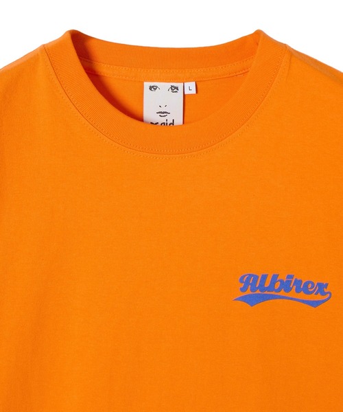 X-girl SPORTS(エックスガールスポーツ)の「ALB L WE FAN GOODS S/S TEE/アルビレックス新潟レディース(Tシャツ/カットソー・メンズ・ホワイト/オレンジ・MEDIUM/LARGE/SMALL/X-LARGE)」の14枚目の写真