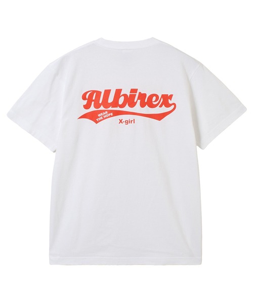 X-girl SPORTS(エックスガールスポーツ)の「ALB L WE FAN GOODS S/S TEE/アルビレックス新潟レディース(Tシャツ/カットソー・メンズ・ホワイト/オレンジ・MEDIUM/LARGE/SMALL/X-LARGE)」の11枚目の写真