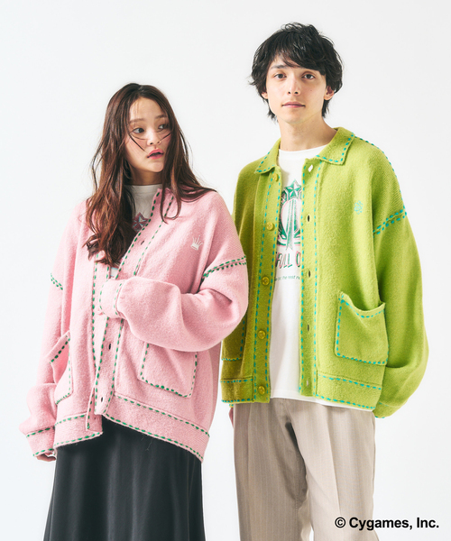 ウマ娘 × 417 EDIFICE】 Hand stitch KNIT（ニット/セーター）｜417