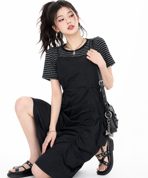 CHASECULT(チェイスカルト)の「女性グロッシービスチェワンピース-FBRG6174C03(ワンピース・レディース・ブラック・90/85)」の1枚目の写真