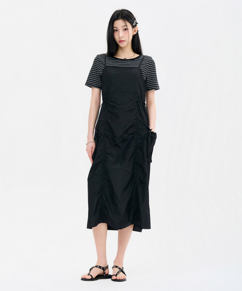 CHASECULT(チェイスカルト)の「女性グロッシービスチェワンピース-FBRG6174C03(ワンピース・レディース・ブラック・90/85)」の2枚目の写真