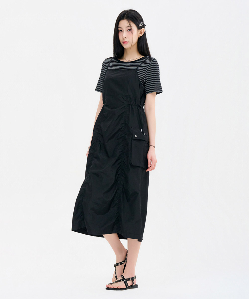 CHASECULT(チェイスカルト)の「女性グロッシービスチェワンピース-FBRG6174C03(ワンピース・レディース・ブラック・90/85)」の3枚目の写真