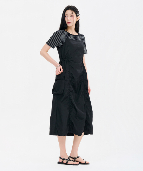 CHASECULT(チェイスカルト)の「女性グロッシービスチェワンピース-FBRG6174C03(ワンピース・レディース・ブラック・90/85)」の4枚目の写真