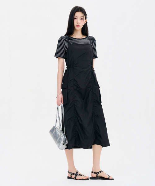 CHASECULT(チェイスカルト)の「女性グロッシービスチェワンピース-FBRG6174C03(ワンピース・レディース・ブラック・90/85)」の5枚目の写真