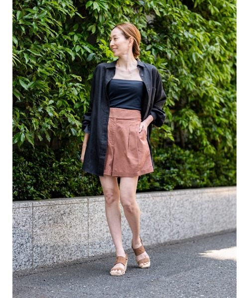 Banana Republic(バナナリパブリック)の「4インチ ヘリテージ エクスプローラー プルオン ショートパンツ(その他パンツ・レディース・ブラウン系その他/ブラック・XS/S/M/L)」の3枚目の写真