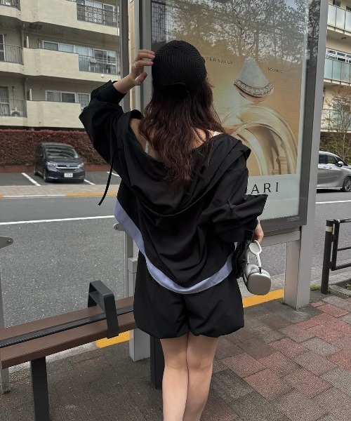 WILLFULLY(ウィルフリー)の「balloon hem UV cut gather volume S/PT(その他パンツ・レディース・ブラック/ライトブラウン/ブルー・FREE)」の21枚目の写真