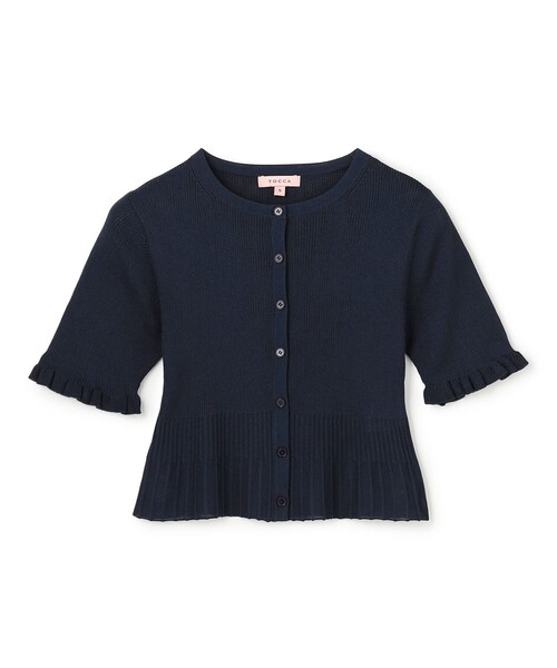TOCCA（トッカ）の「HALF SLEEVE AJISAI カーディガン（カーディガン/ボレロ・レディース・ブルー系/ライラック系/ネイビー系・SMALL/MEDIUM）」の18枚目の写真