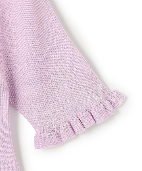 TOCCA（トッカ）の「HALF SLEEVE AJISAI カーディガン（カーディガン/ボレロ・レディース・ブルー系/ライラック系/ネイビー系・SMALL/MEDIUM）」の22枚目の写真