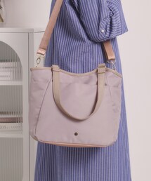 撥水12ポケットコンビトート
