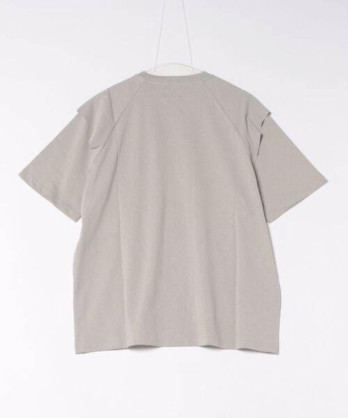 MMMM(エムエムエムエム)の「MMMM/ フェイクレイヤードTEE(Tシャツ/カットソー・メンズ・ブラック/グレー/ホワイト・X-LARGE/LARGE/MEDIUM)」の4枚目の写真