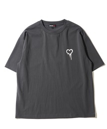 【BRANDALISED/ブランダライズド】冷感天竺 プリントクルーネックTシャツ