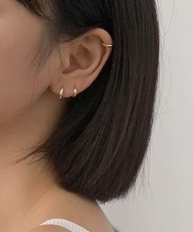 LUGG NAGG（ラグナグ）の「【526520】シンプルリングミニフープピアス/ペア(RZ)（ピアス（両耳用））」