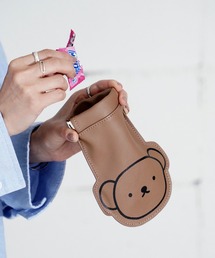 Dick Bruna（ディックブルーナ）の「"11"≪Dick Bruna≫miffy カラビナ付き ダイカット POY（ポーチ）」
