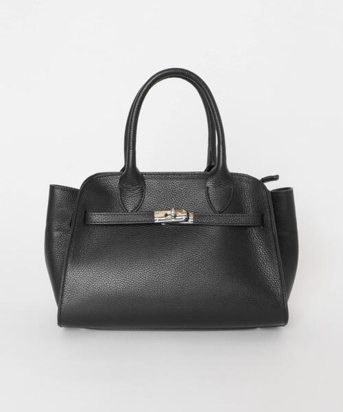 URBAN RESEARCH ROSSO WOMEN(アーバンリサーチ ロッソ)の「AULENTTI ミニマルレザートートバッグ(トートバッグ・レディース・ブラック/オフホワイト・FREE)」の5枚目の写真