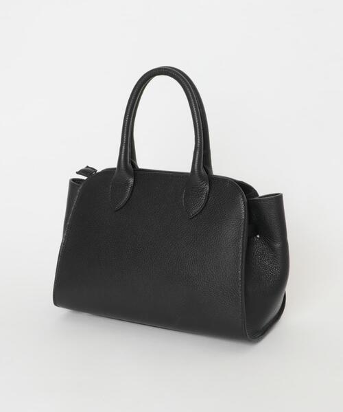 URBAN RESEARCH ROSSO WOMEN(アーバンリサーチ ロッソ)の「AULENTTI ミニマルレザートートバッグ(トートバッグ・レディース・ブラック/オフホワイト・FREE)」の6枚目の写真