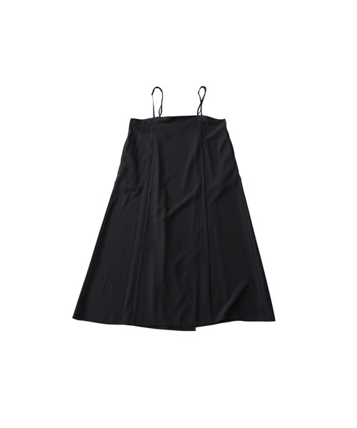 antiqua(アンティカ)の「2WAY サロペット ワンピース スカート(サロペット/オーバーオール・レディース・ブラック・ONESIZE)」の9枚目の写真