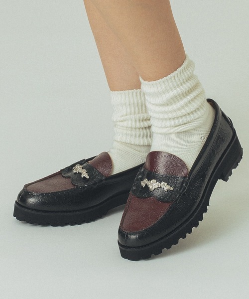 The Kenford Fineshoes(ケンフォードファインシューズ)の「(The Kenford Fineshoes)ROSE LOAFERS ACCESSORIES(シューズ小物/雑貨・レディース・シルバー/ゴールド・ONE SIZE)」の3枚目の写真
