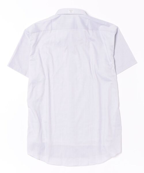TOKYO SHIRTS(トウキョウシャツ)の「【Layered Cool】【吸水速乾】 形態安定ノンアイロン ボタンダウン 半袖ビジネスワイシャツ (大きいサイズ)(ビジネスシャツ・メンズ・グレー・首回り47cm/首回り45cm)」の7枚目の写真