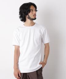 リブフライスTシャツ 半袖
