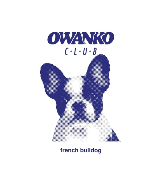 AKISHIKA design(アキシカデザイン)の「OWANKO CLUB 03 FRENCH BULLDOG T-SHIRTS(Tシャツ/カットソー・メンズ・White・XL/L/M)」の8枚目の写真