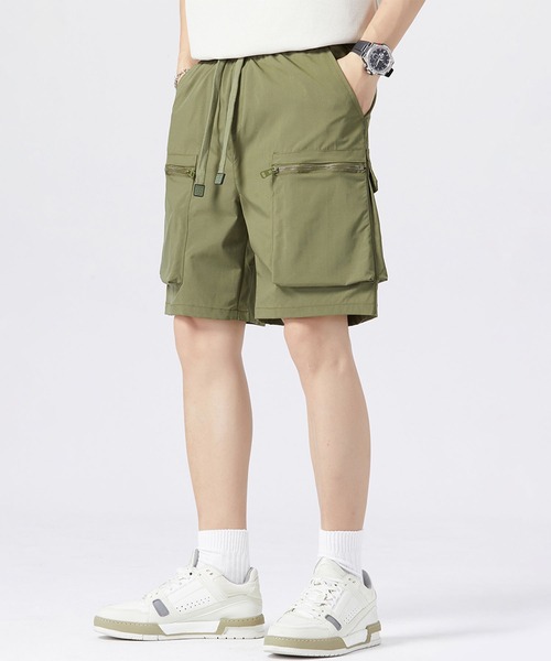 aimoha(アイモハ)の「【mens】ナイロン ワイドカーゴ ショートパンツ(その他パンツ・メンズ・ブラウン/ブラック/カーキ・XX-LARGE/X-LARGE/LARGE/MEDIUM)」の17枚目の写真