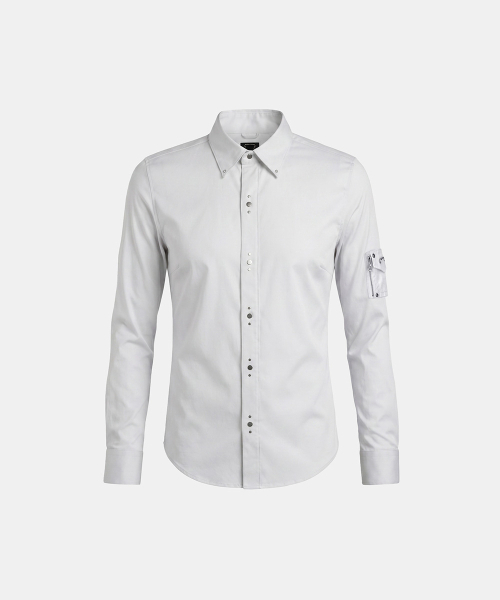 BADBLOOD(バッドブラッド)の「Viper V2 Long Sleeve Shirt - White(Tシャツ/カットソー・レディース・その他・MEDIUM/SMALL/LARGE)」の1枚目の写真