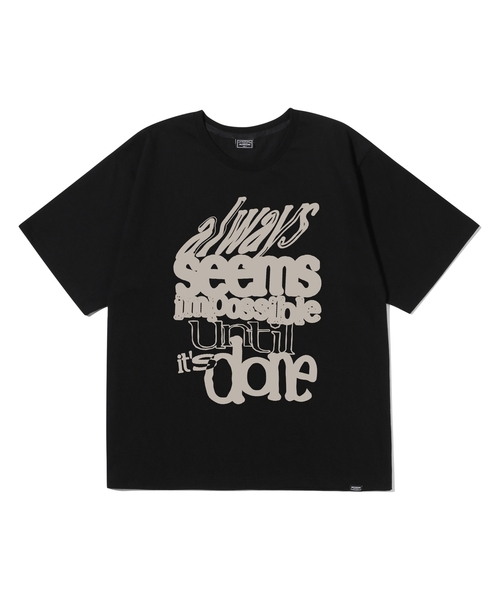 PEID(ペイド)の「PD アンティルダン 半袖Tシャツ ブラック(Tシャツ/カットソー・レディース・ブラック・1/2/3/4/6/5)」の1枚目の写真