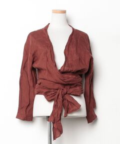 LACY SATIN TUNIC LAYERED TOP（キャミソール）｜Ameri（アメリ）の