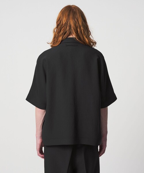 UNITED ARROWS & SONS by DAISUKE OBANA（ユナイテッドアローズアンドサンズバイダイスケオバナ）の「＜D.O UNITED ARROWS BY DAISUKE OBANA＞Ⅰ D/SSL SHIRT 26SS/ショートスリーブシャツ（シャツ/ブラウス・メンズ・ブラック・M/L/XL/S）」の6枚目の写真