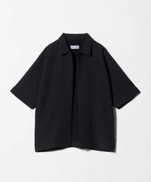 UNITED ARROWS & SONS by DAISUKE OBANA（ユナイテッドアローズアンドサンズバイダイスケオバナ）の「＜D.O UNITED ARROWS BY DAISUKE OBANA＞Ⅰ D/SSL SHIRT 26SS/ショートスリーブシャツ（シャツ/ブラウス・メンズ・ブラック・M/L/XL/S）」の7枚目の写真