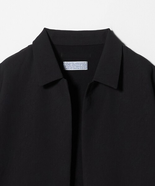 UNITED ARROWS & SONS by DAISUKE OBANA（ユナイテッドアローズアンドサンズバイダイスケオバナ）の「＜D.O UNITED ARROWS BY DAISUKE OBANA＞Ⅰ D/SSL SHIRT 26SS/ショートスリーブシャツ（シャツ/ブラウス・メンズ・ブラック・M/L/XL/S）」の9枚目の写真