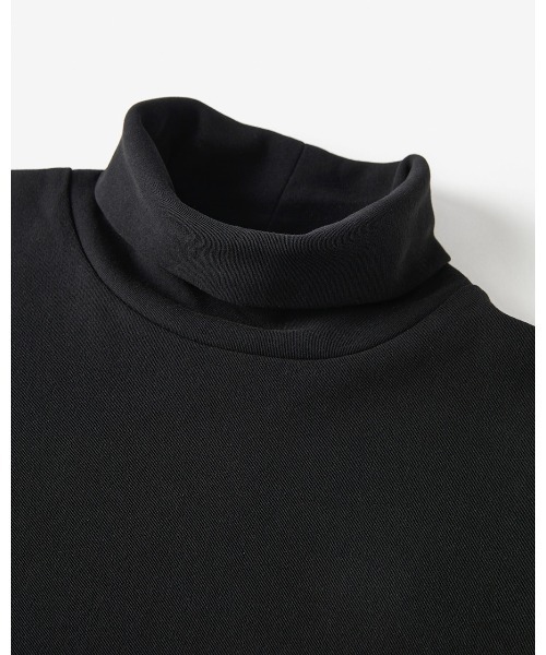 DoCLASSE( ドゥクラッセ)の「ハイカウントコットン・パフ袖ハイネック(Tシャツ/カットソー・レディース・ライトグレー/ブラック/ダークネイビー・LL/S/L/M/3L)」の8枚目の写真