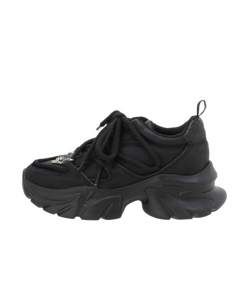 GYDA(ジェイダ)の「GG chain twist cord laceインソールスニーカー(スニーカー・レディース・オフホワイト/ブラック・LARGE/SMALL/MEDIUM)」の15枚目の写真
