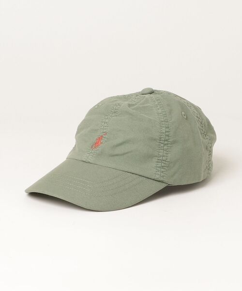 POLO RALPH LAUREN CHILDRENSWEAR(ポロ ラルフ ローレン チルドレンズウェア)の「コットン オックスフォード ボール キャップ(キャップ・キッズ・グリーン系2・S/M)」の3枚目の写真