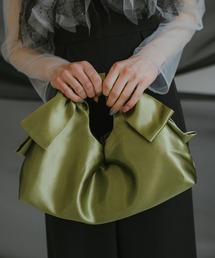 et.UNiVER（エトユニベール）の「Ribbon drawstring pouch（ハンドバッグ）」