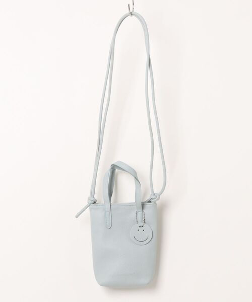 Mignonjour(ミニョンジュール)の「Mignonjour/スマイルチャーム ミニショルダーバッグ M2948(ショルダーバッグ・レディース・ホワイト/イエロー/ブルー・FREE)」の12枚目の写真