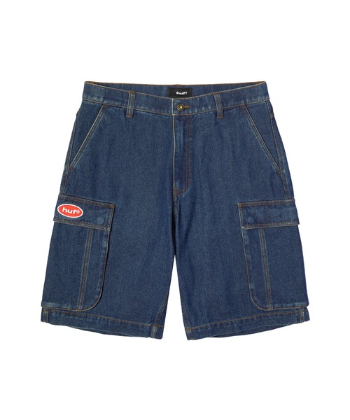 HUF（ハフ）の「OVAL DENIM CARGO SHORT（デニムパンツ・メンズ・グレー系その他/インディゴブルー・32/34/28/30/36）」の20枚目の写真