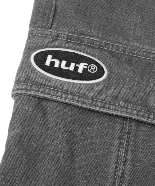 HUF（ハフ）の「OVAL DENIM CARGO SHORT（デニムパンツ・メンズ・グレー系その他/インディゴブルー・32/34/28/30/36）」の10枚目の写真